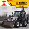 Изготовление наклеек на экскаваторы погрузчики TEREX