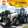 Изготовление наклеек на экскаваторы погрузчики TEREX