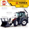 Изготовление наклеек на экскаваторы погрузчики TEREX